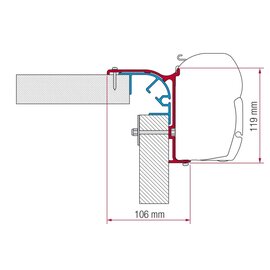 Fiamma Fiamma kit Bailey MK 1