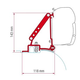 Fiamma Kit Fiat Ducato Citroën Jumper Na 2006