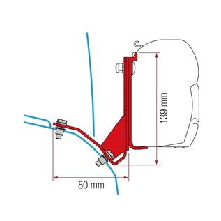 Fiamma Kit Fiat Ducato H2 lift roof Hymercar lift roof