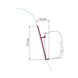 Fiamma Kit fiberglass roof