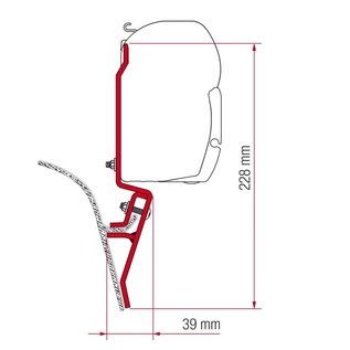 Fiamma  Kit VW T 3 na 1980 voor 1991