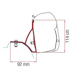Fiamma Fiamma Kit Renault Trafic na 2015