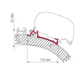 Fiamma Fiamma adapter Carthago Chic Rapido