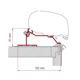 Fiamma Kit caravan roof
