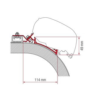 Fiamma Adapter Rapido Distinction