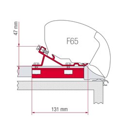 Fiamma Fiamma kit fixing - bar