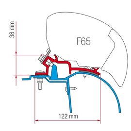 Fiamma Fiamma KIT Renault Master Opel Movano Nissan Interstar H 2