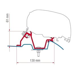 Fiamma Fiamma  Kit VW Crafter  na 2006 voor 2016