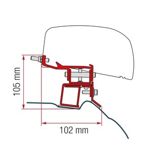 Fiamma Kit Mercedes V Class na 2014
