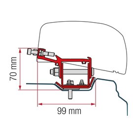 Fiamma Fiamma Kit Renault Trafic L 2 na 2014