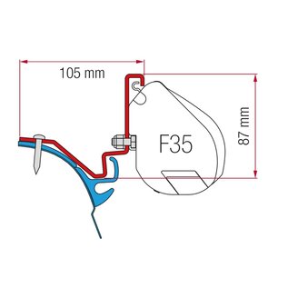Fiamma Kit VW T6 Kepler