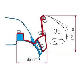 Fiamma Fiamma Kit VW T5/T6 California na 2003