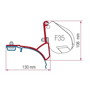 Fiamma  Kit VW T5/T6 Multivan Transporter