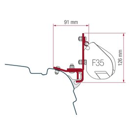 Fiamma Fiamma Kit Brandrup VW T5/T6