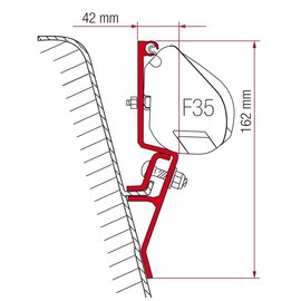 Fiamma Fiamma Kit VW T3 na 1980 voor 1991