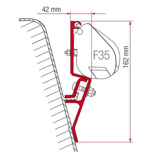 Fiamma Kit VW T3 na 1980 voor 1991