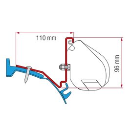 Fiamma Fiamma Kit Ford Custom Capland Capfun