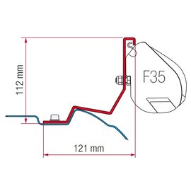 Fiamma Fiamma Kit  Kit Mercedes Viano V Class Vito Marco Polo