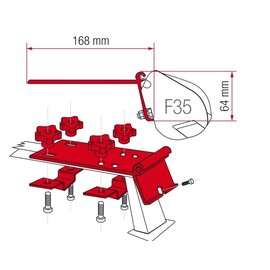Fiamma Fiamma Kit Standard installatie op bagagedragers