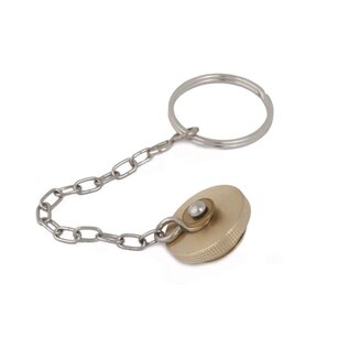 STOFDOPJE MET KETTING