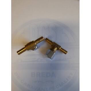 GOK T-stuk voor o.a. Duomatic regelaar