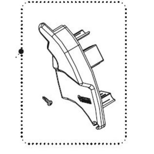Fiamma F65L eindkap voor Frontkap