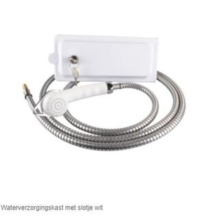 Wateraansluiting buitendouche met slotje