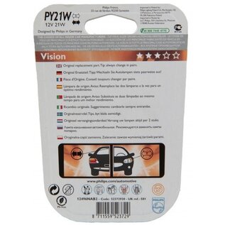 Philips 12496NAB2 PY21W Premium