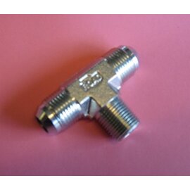 Prakto T-stuk vullen 1/2 inch SAE X 3/8NPT X 1/2 inch SAE