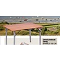 Tafel opvouwbaar bamboe 100x72x70cm