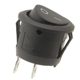 Schakelaar On-Off 12V 16A 2-polig mini iconen