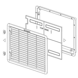 Dometic Dometic inbouwframe LS230 Slim Tower