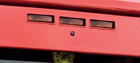 Position Lichtkasten Scania