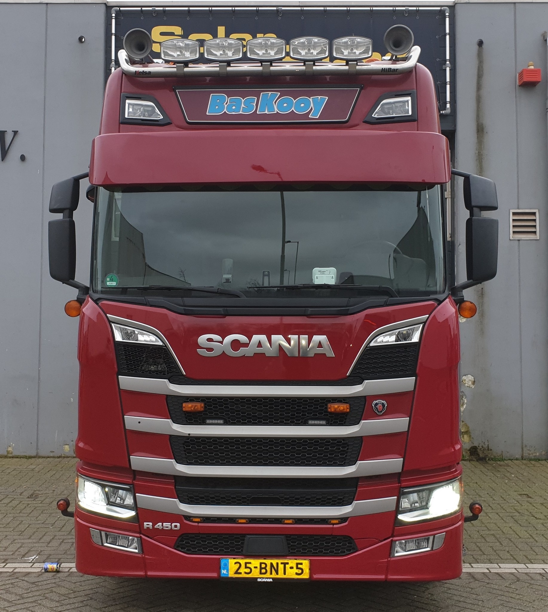 Scania Next Generation Sunvisor 4 Flat Bottom