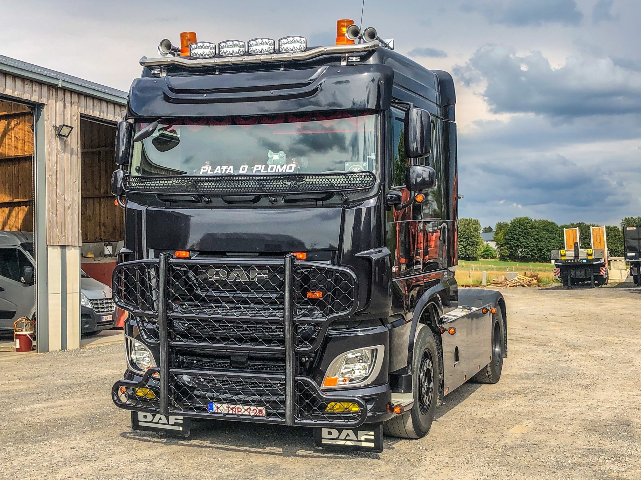 Sonnenblende DAF XF 106 Space Cab