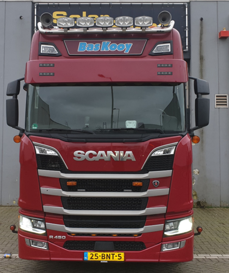 Scania Next Generation Sunvisor 4 Flat Bottom