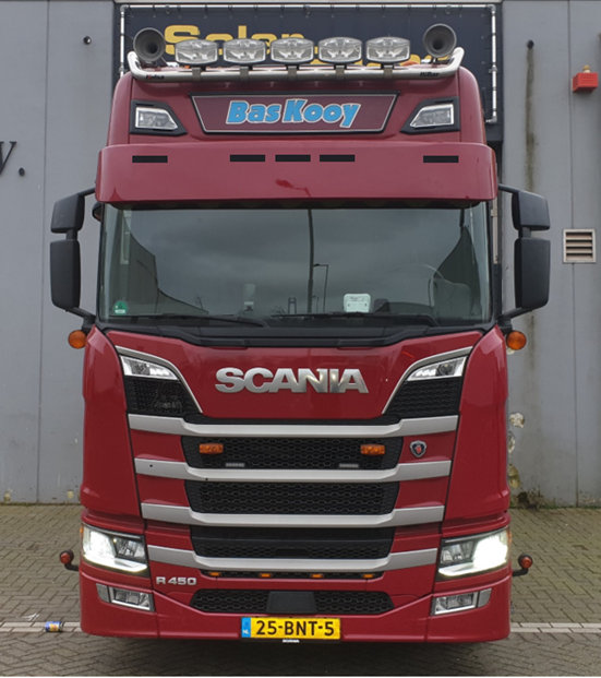Scania Next Generation Sunvisor 4 Flat Bottom