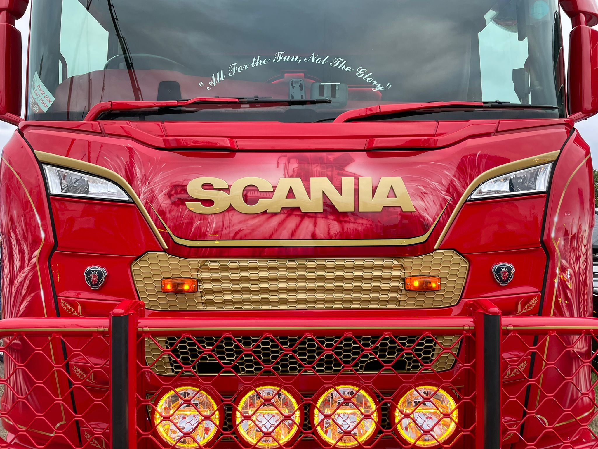 Scania Next Gen Cover Grill Pas de lumière