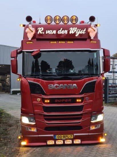 Scania Next Generation Sonnenblende type 2D alte Lampen