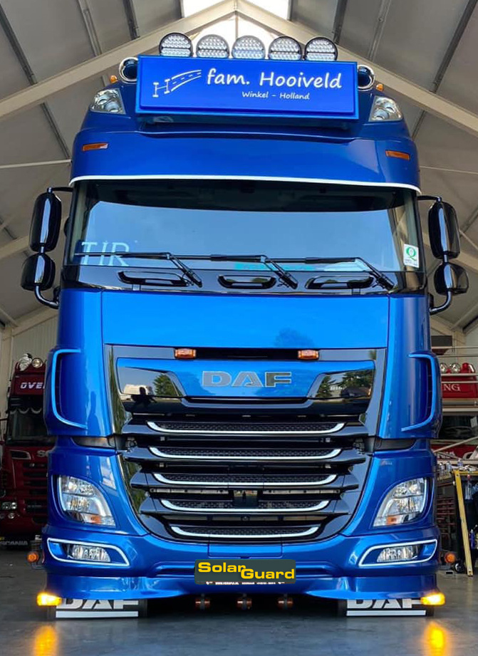 DAF XF 106 frontspoiler type 2 - Solarguard Exclusive Truck Parts