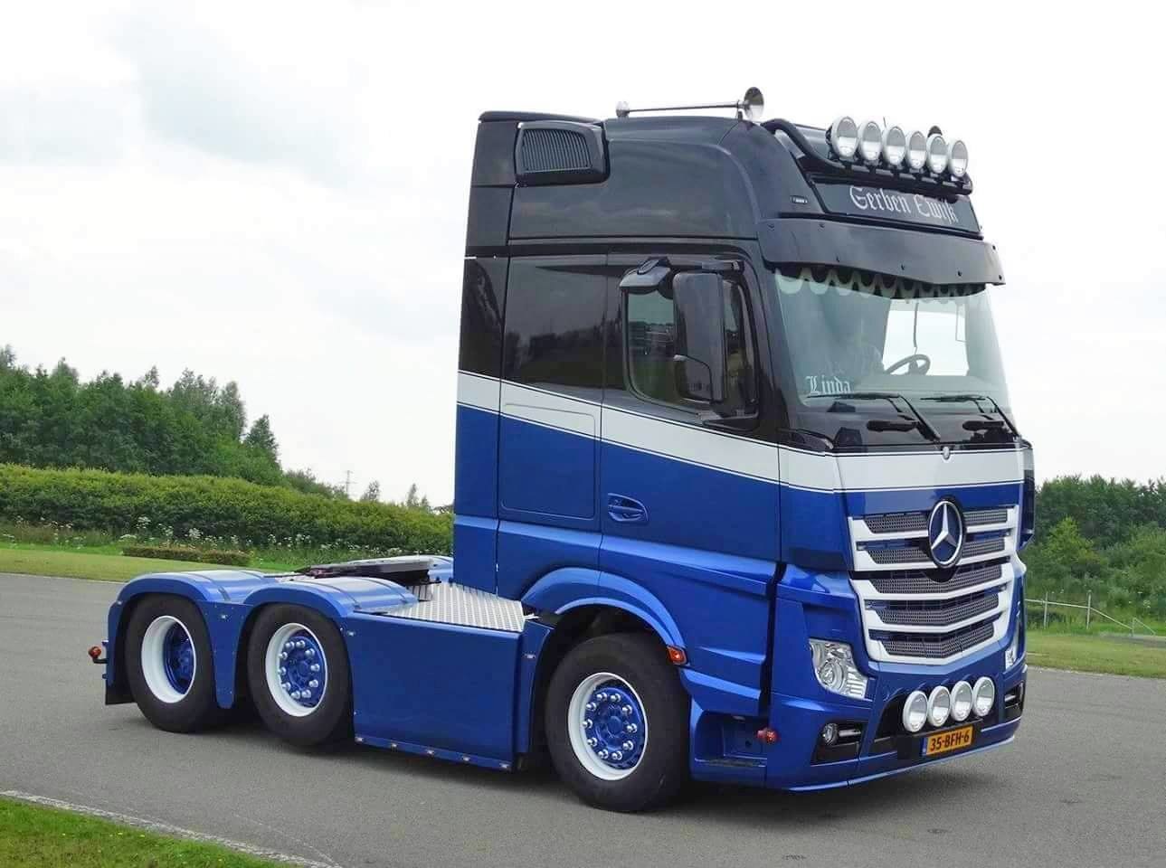 Mercedes-Benz Actros MP4 Sonnenblende