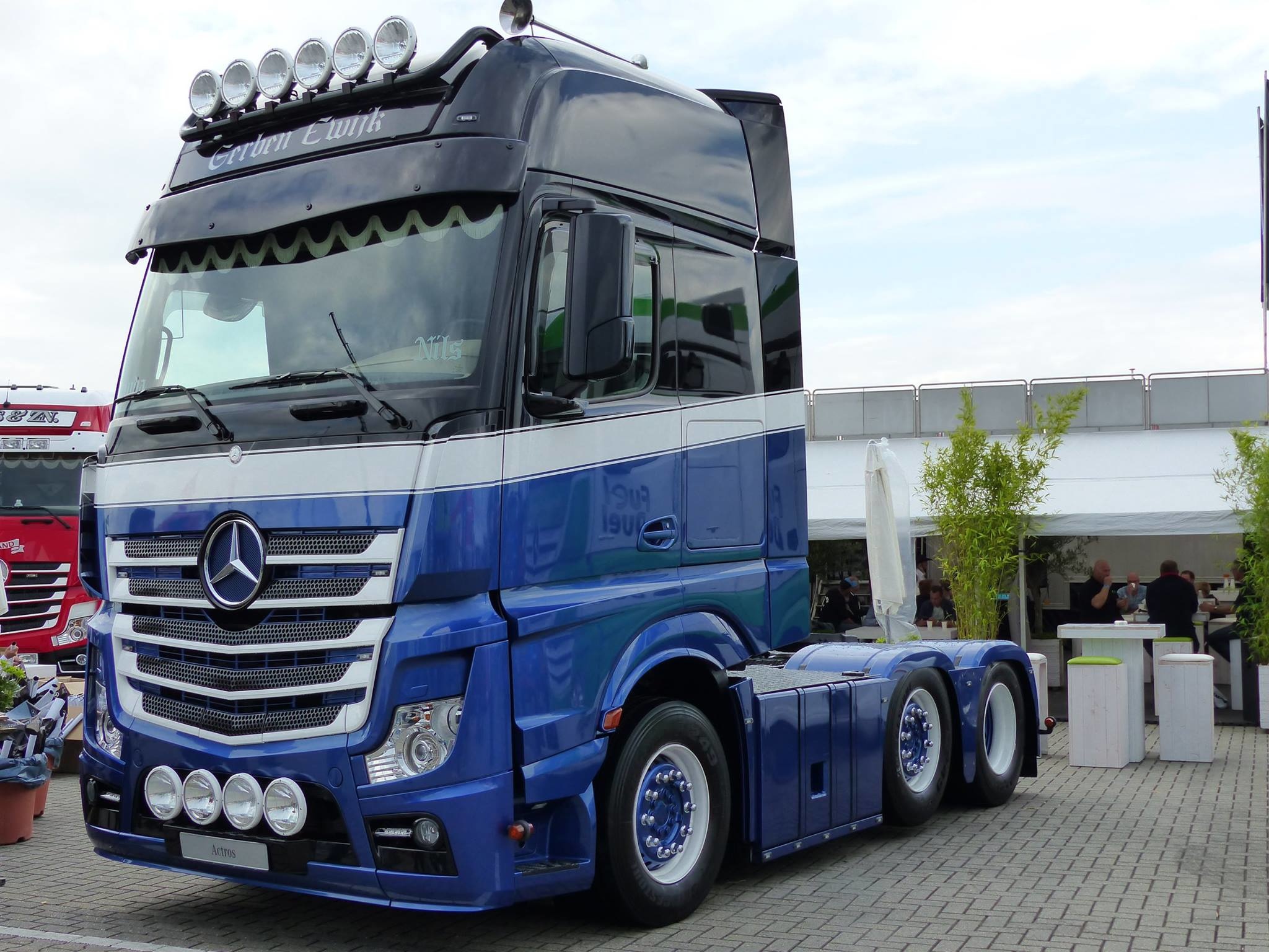 Mercedes-Benz Actros MP4 Sonnenblende