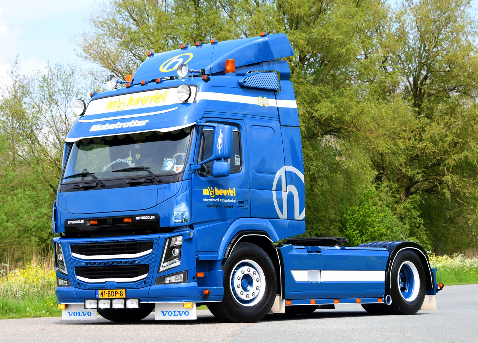 Volvo FM4 & FM4/B Sonnenblendenverlängerung