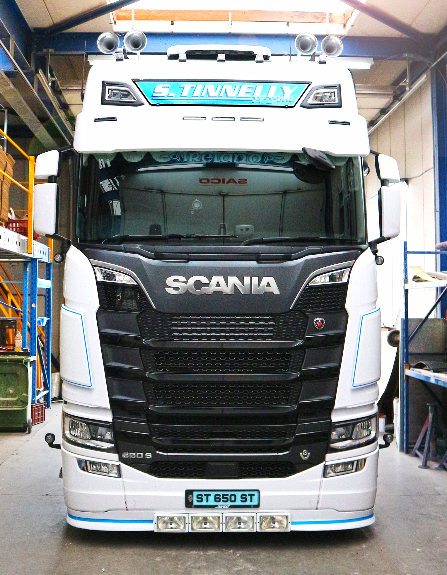 Visière pour Scania Next Generation Type 2