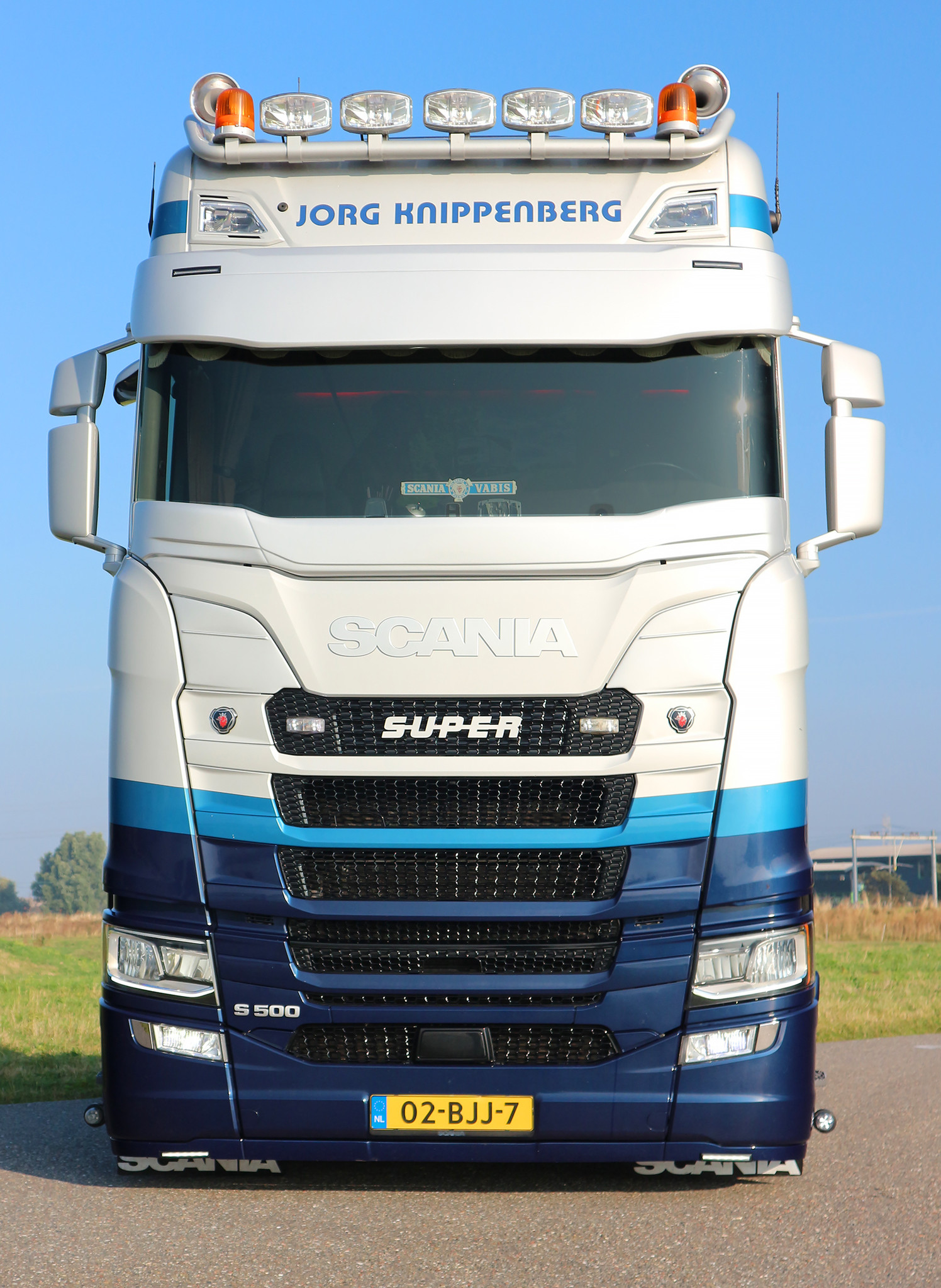 Scania Stoneguard der nächsten Generation mit gebogener Kante