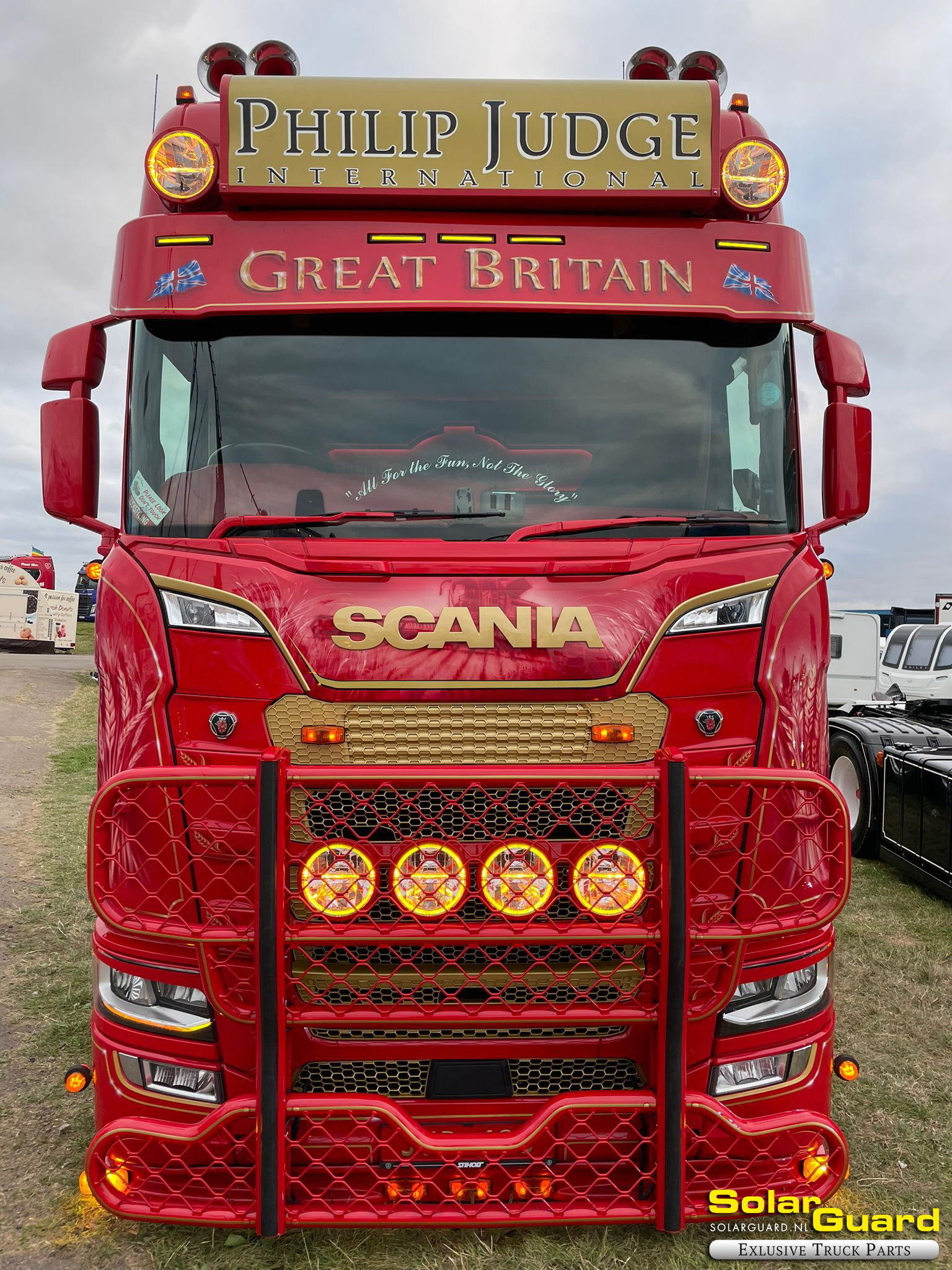 Scania Next Gen Cover Grill Pas de lumière