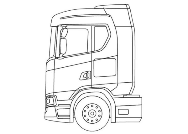 Scania Next Generation Sky Light Abdeckung