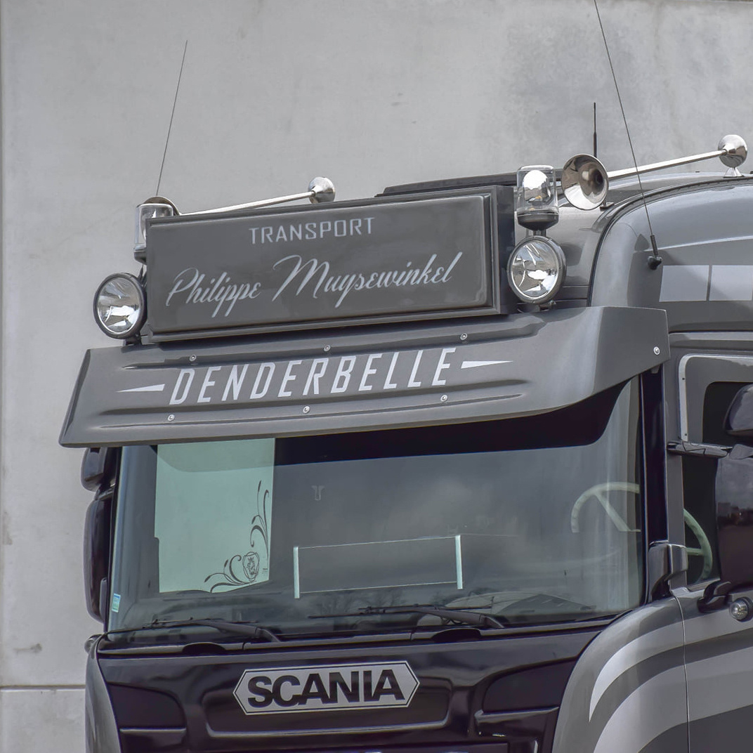 Scania Streamline Oldskool Sonnenblende