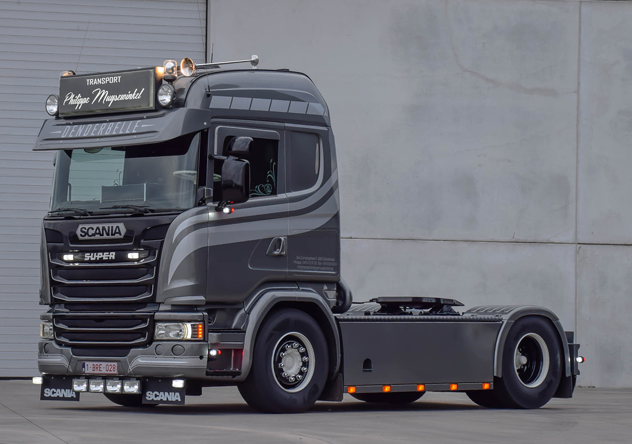 Scania Streamline Oldskool Sonnenblende