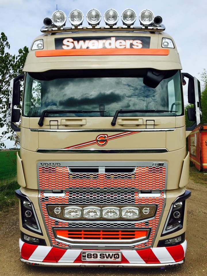 Volvo FH4 Sonnenblendenverlängerung